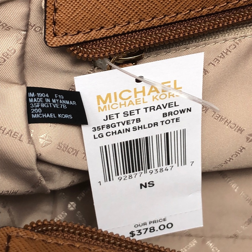 Nwt Michael Kors Bundle Jet Set travel +wallet - Picture 7 of 7